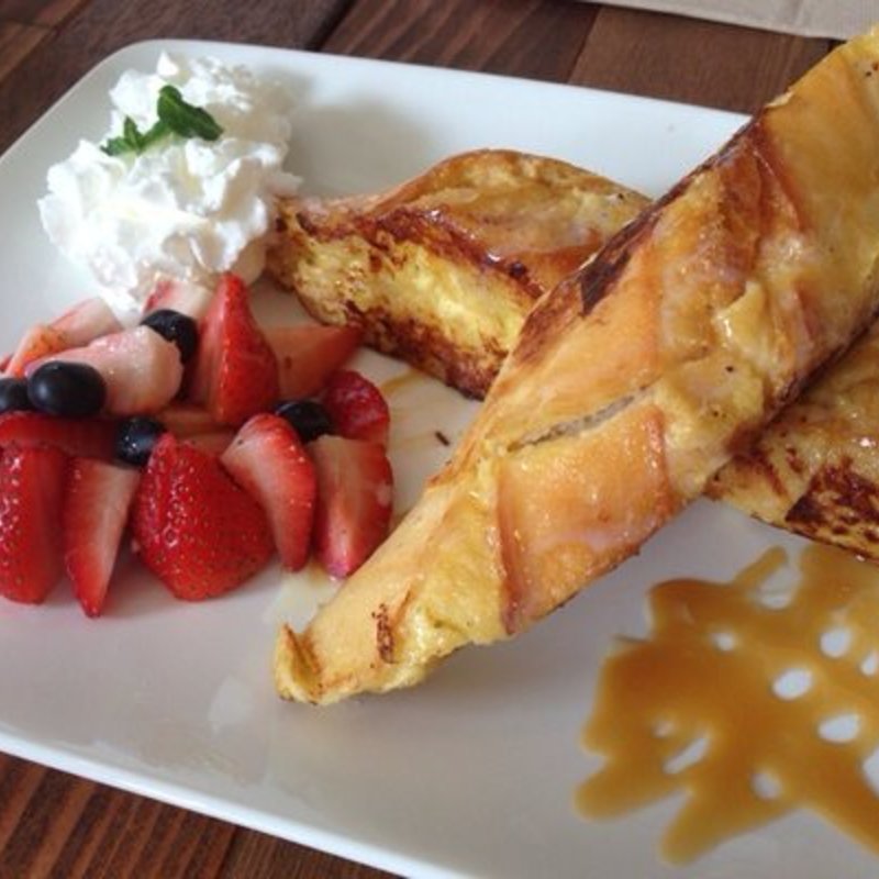 Strawberry French Toast(Kaimana Farm Cafe)