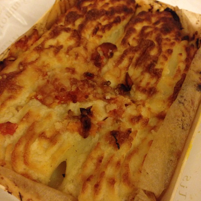 マッシュポテトのラザニア(Laffayett Gourmet stand mavrommatis)