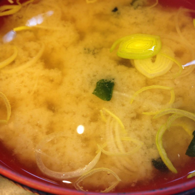 味噌汁(江戸っ子 Paris)