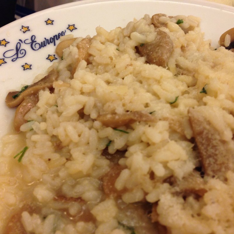 きのこのリゾット(le europeo)