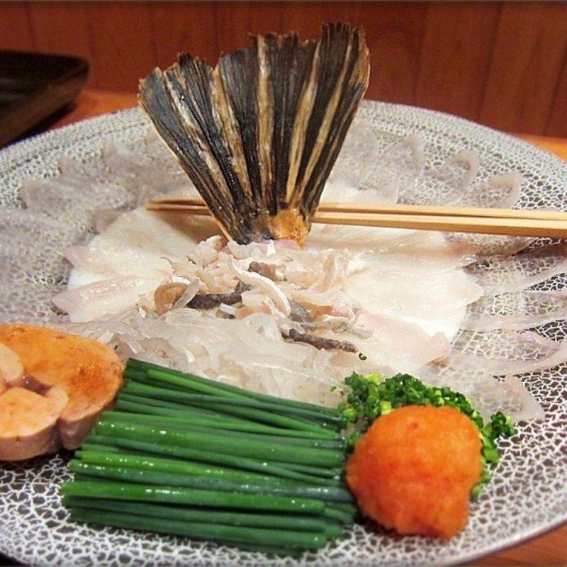 ふぐ刺し あんきも付き（2人分）(髙瀨)