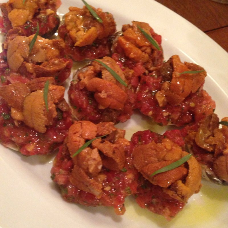 ハマグリのゼリーコンソメ(エノテカヴィータ)