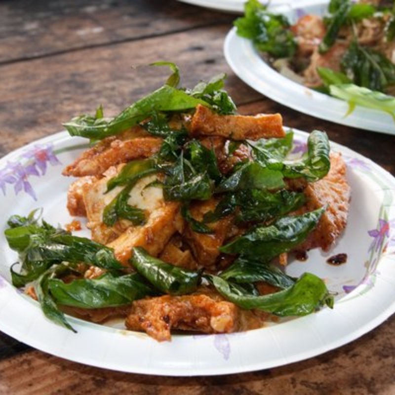 spicy fried tofu(Opal Thai Food)