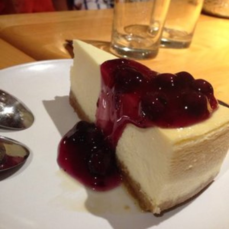 Thai style cheesecake!(Opal Thai Food)
