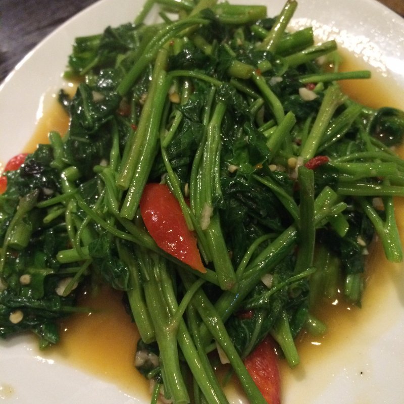 空芯菜(タイ国屋台食堂 ソイナナ)