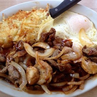 Sirloin tip Steak w Swedish Crepe(The Pancake Factory)