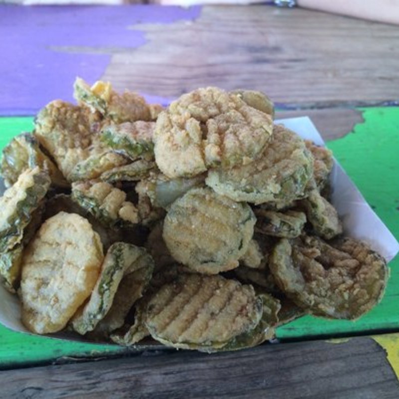 Fried pickles(Dat Cajun Guy)