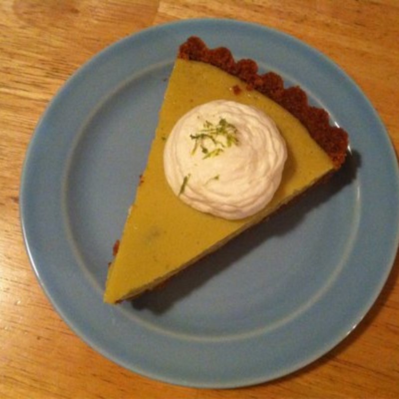 Basil lime pie(Coffee Gallery)