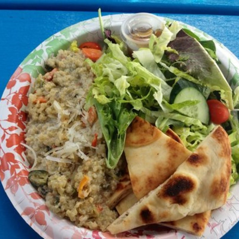 Coconut curry quinoa(Pupukea Grill)