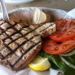 Ahi burger