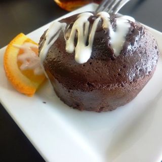 Chocolate lava cake(The Tea Farm Cafe)