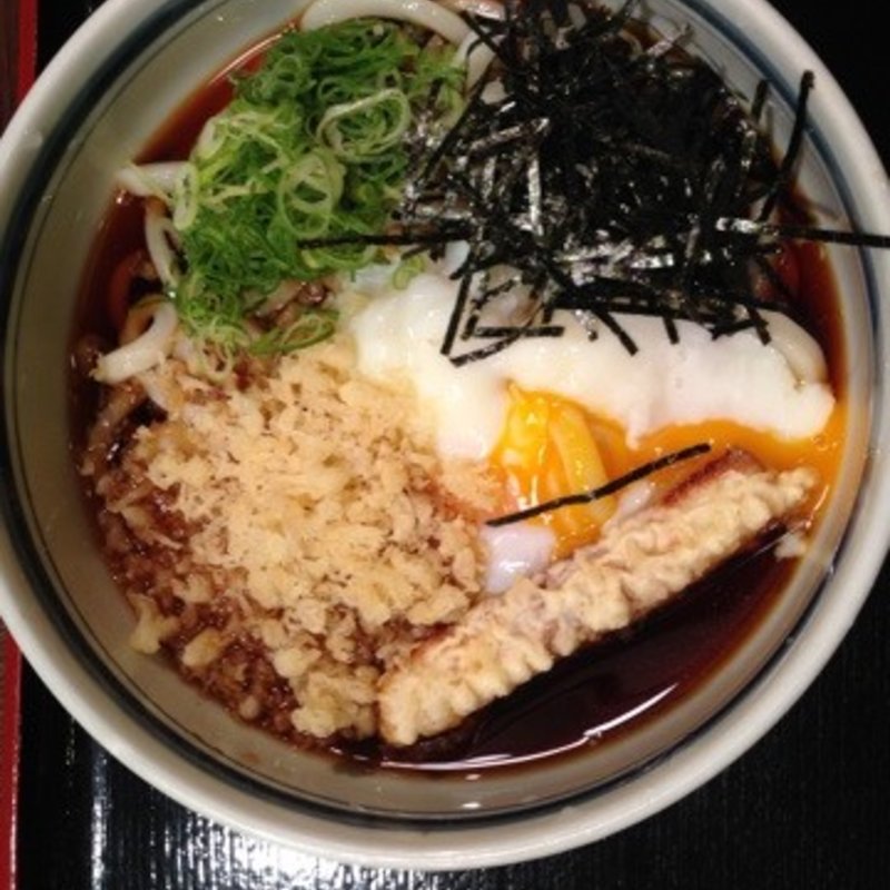 ぶっかけうどん　太麺(小雀弥 西中島店 )