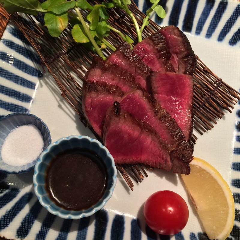 オリーブ牛赤身ステーキ(かおりひめ)