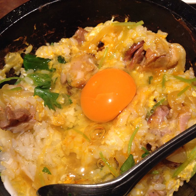 石焼親子丼ランチ(侘家古暦堂 祇園花見小路本店 （わびや これきどう）)