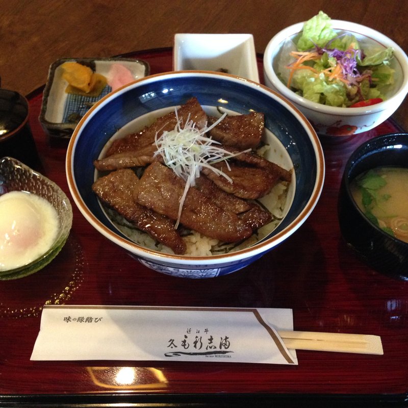 焼肉丼(毛利志満 近江八幡本店 （もりしま）)
