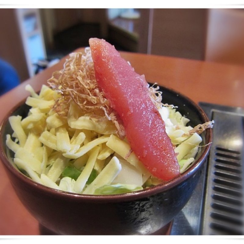 めんたい・チーズ・餅入りもんじゃ(鉄板処 野村。)