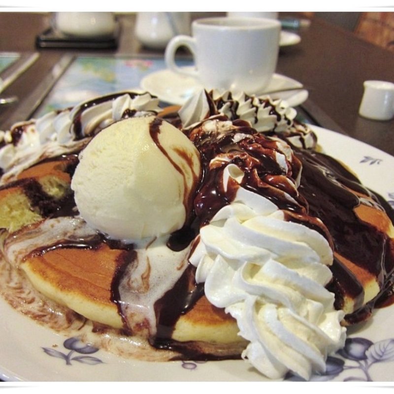 チョコホットケーキ(カフエドカレン )