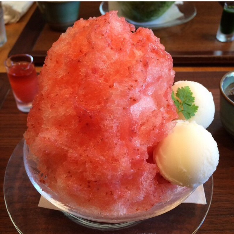 あまおうかき氷(鈴懸本店)