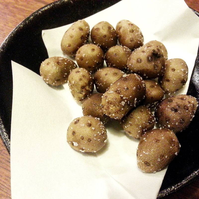 むかごの塩ゆで(宵のひととき うまし)