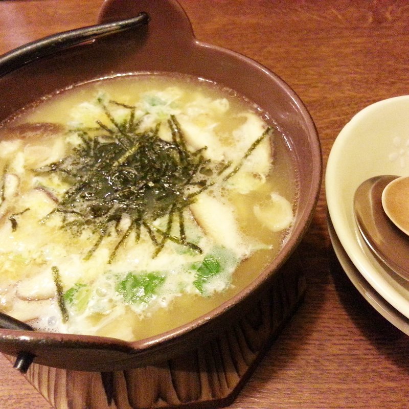 鶏雑炊(宵のひととき うまし)