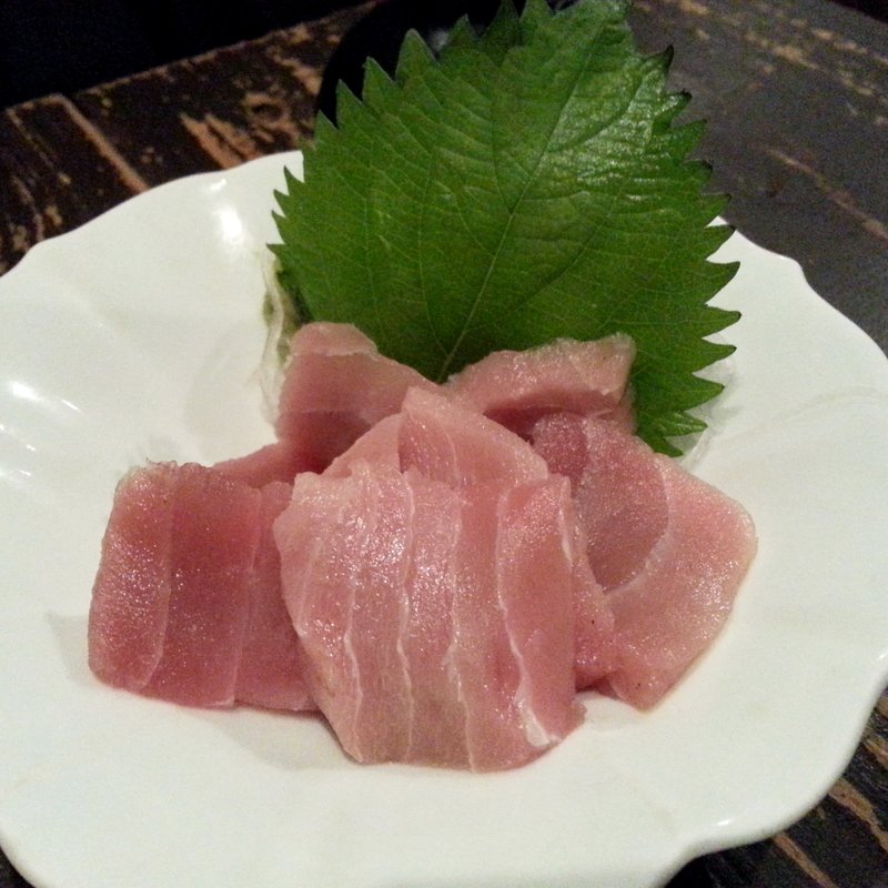 赤身まぐろのぶつ(喜八)