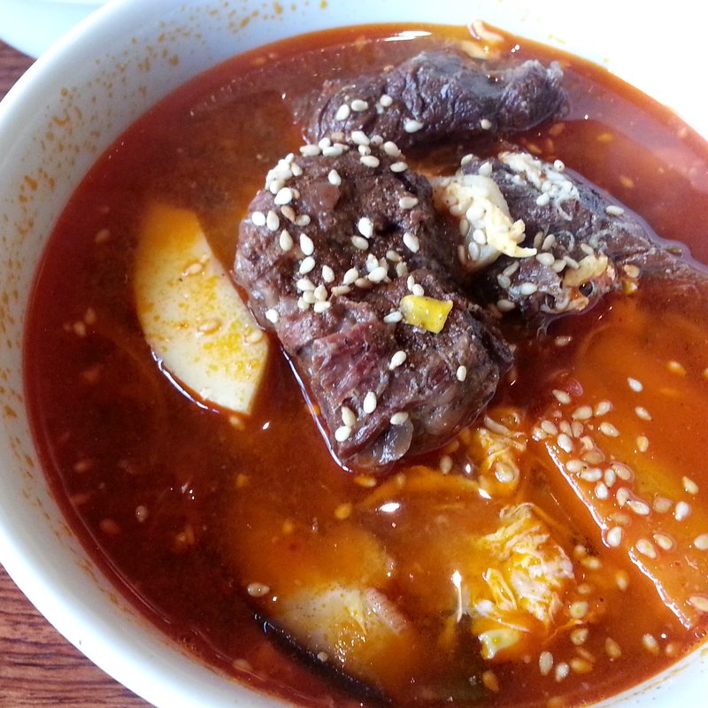 カルビクッパ(恵比寿焼肉　kintan （エビスヤキニクキンタン）)