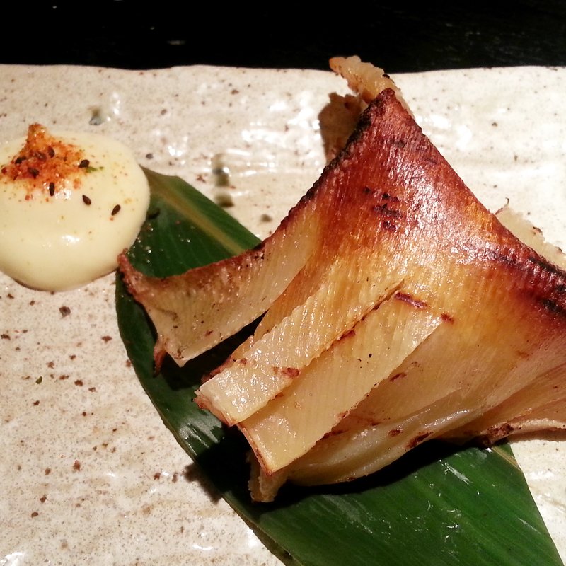 長崎産特上エイヒレ炙(肴や恵比寿総本店)