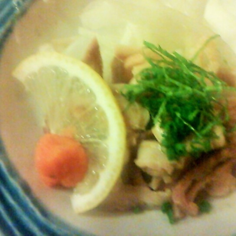 酢もつ(炭火焼きとり くぼ)