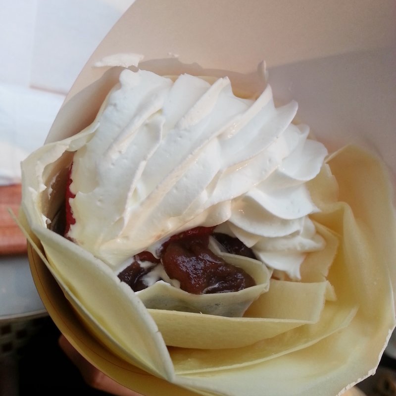 あずきいちご生クリームクレープ(サザンヒルズカフェ （Southern Hills Cafe）)