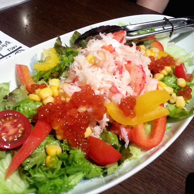 番屋のかにサラダ(ぶたいち 東京人形町店)