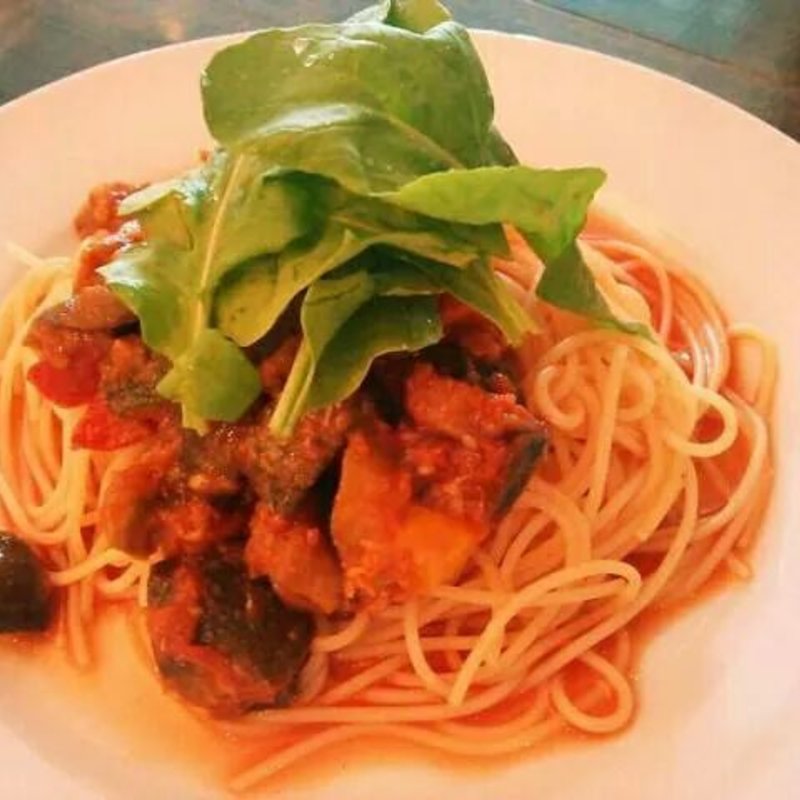 ラタトゥイユのパスタ( ララカフェ)