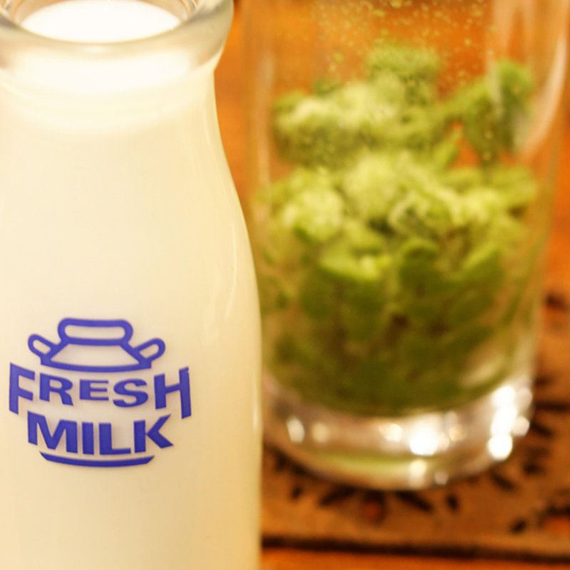 氷抹茶ミルク(コーヒーハウス ケニア 道頓堀店)