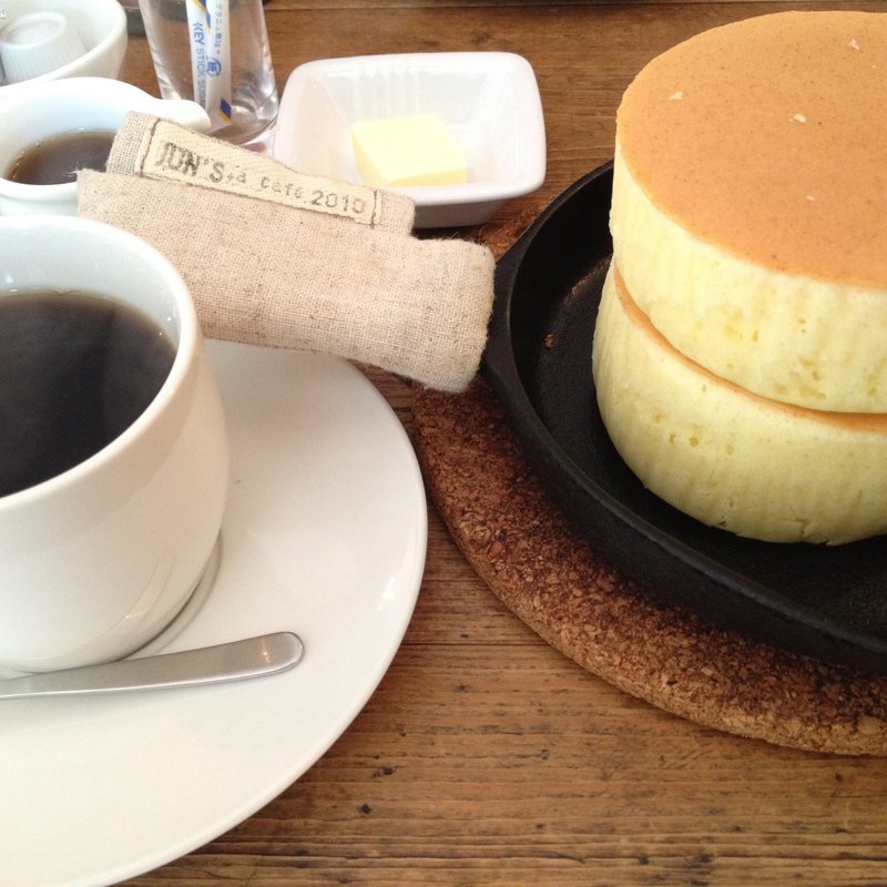 厚焼きパンケーキ(JUN's cafe)