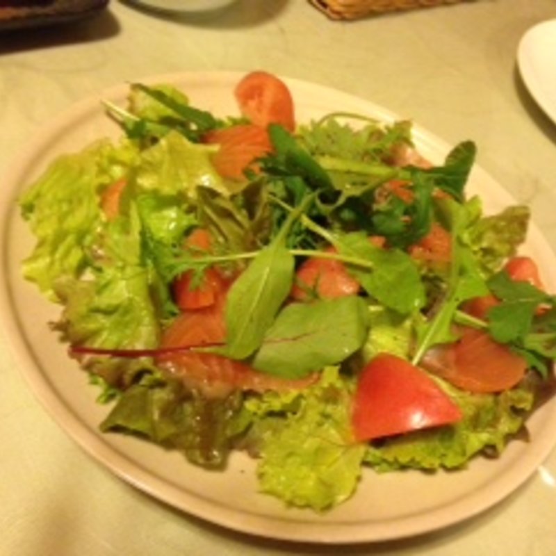 サーモンマリネサラダ(いたりあんizakaya祐)