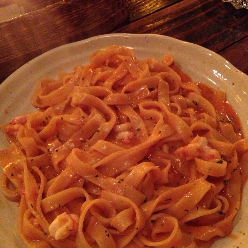 甘エビのパスタ アメリケーヌソース (VIVA HAUS)