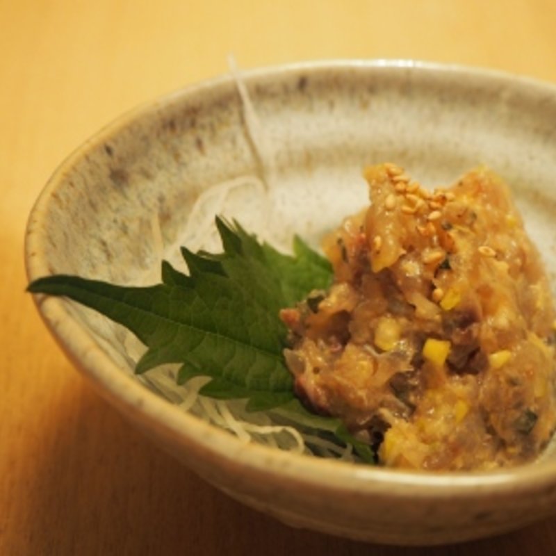 鯵のなめろう(かんどころ)