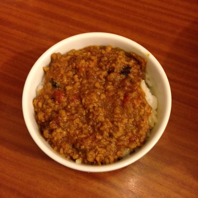 キーマカレー(ラーメン暁 （あかつき）)