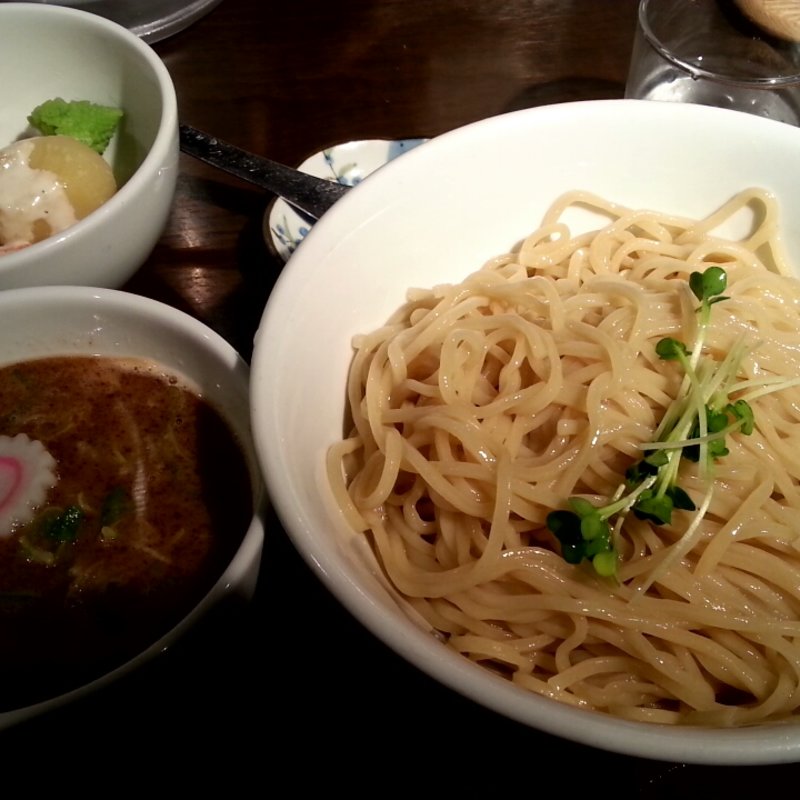 温野菜セットつけめん(つけめん 駒鉄)