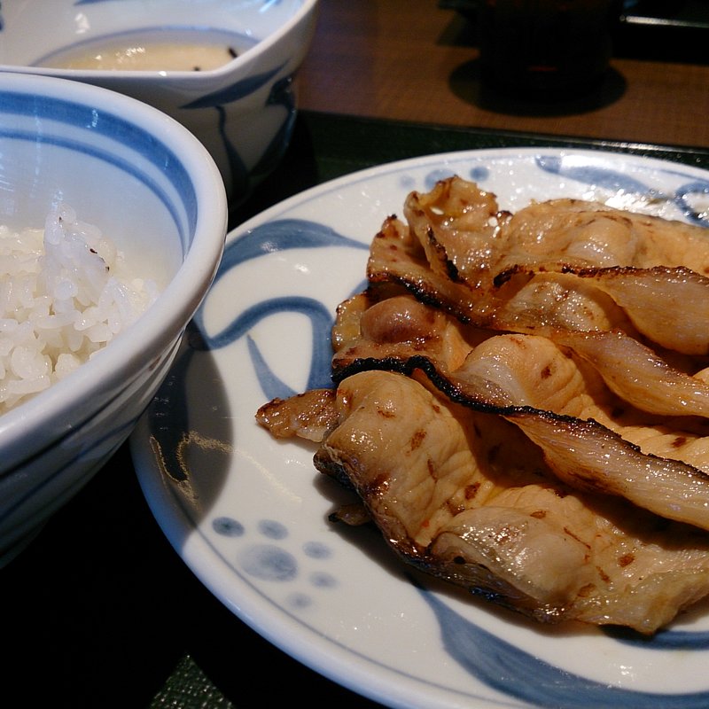 豚味噌焼き定食(ねぎし 青山通り店)