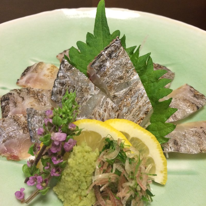 太刀魚の刺身(味佐来)