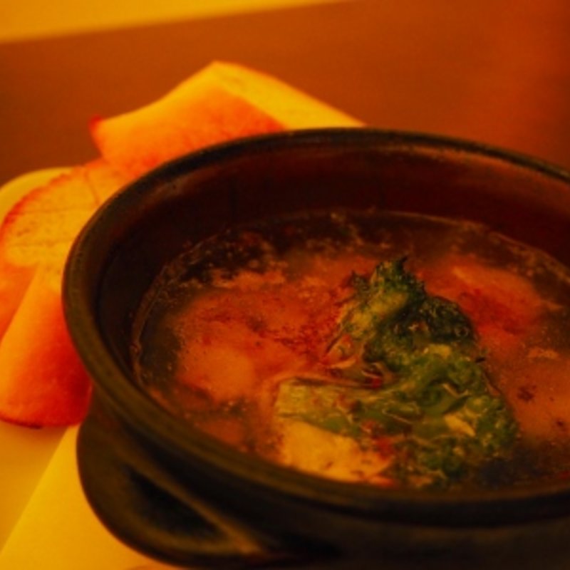 小エビのアヒージョ(タペオ王子)