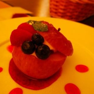 丸ごと焼きりんご（冷製）(タペオ王子)