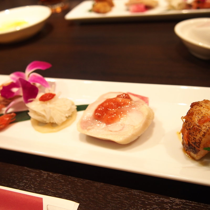 4種前菜の盛合せ(中国料理　香府)