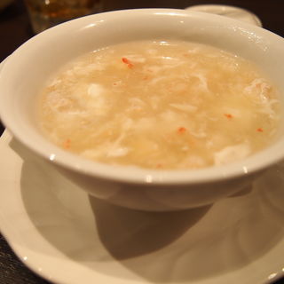 海鮮とフカヒレのスープ(中国料理　香府)