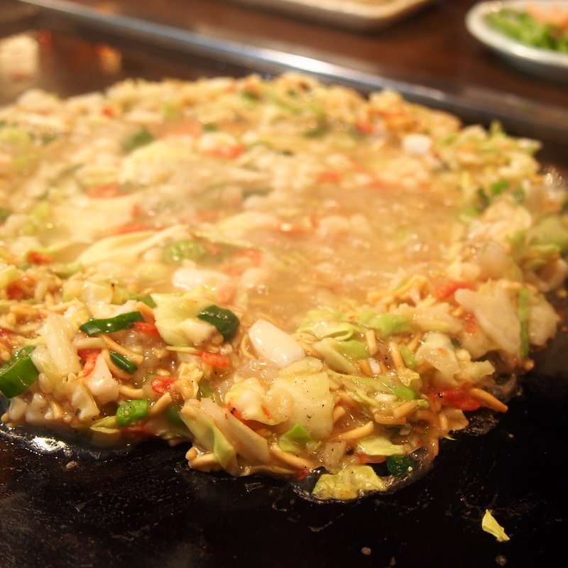 シーフードミックスもんもん(だるまさんが焼いちゃった。)