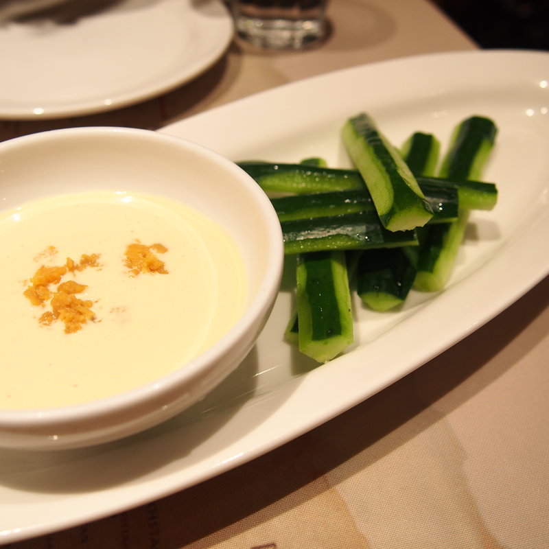 細川農園のこだわりきゅうり　ウニディップ添え(うに屋のあまごころ)