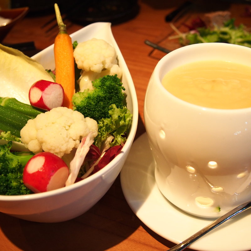 和風バーニャカウダ(串焼専門 佐五右衛門)