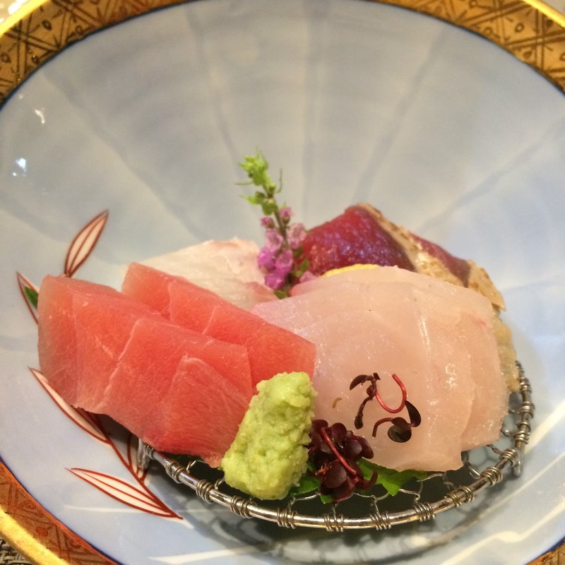 地魚四種盛(悠離庵 （ゆりあん）)