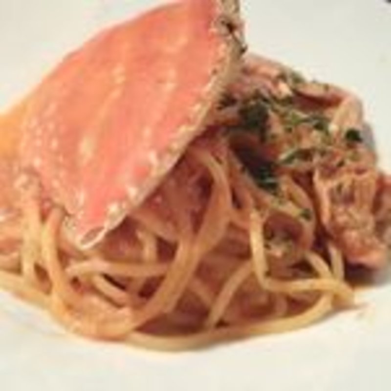 ワタリ蟹のクリーミートマトソース　(ダニエルズ)