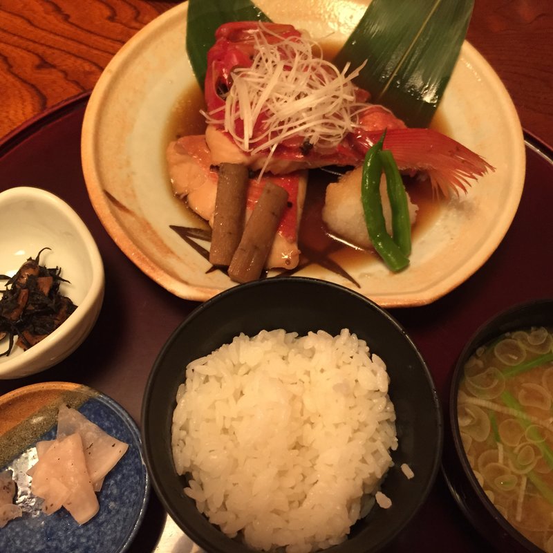 金目鯛定食(本家鮪屋 伊豆高原本店 )